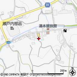 岡山県加賀郡吉備中央町竹荘488-7周辺の地図