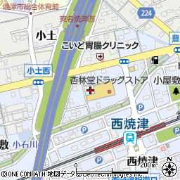 西焼津ターミナルシティ周辺の地図