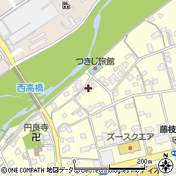 静岡県藤枝市築地861周辺の地図