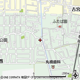 京都府城陽市久世里ノ西26-20周辺の地図