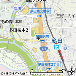 来田ビル周辺の地図