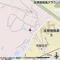 広島県庄原市上原町82周辺の地図