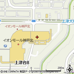 イオンモール神戸北周辺の地図