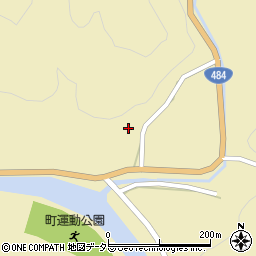 岡山県加賀郡吉備中央町下加茂1317周辺の地図