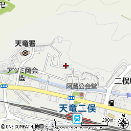 静岡県浜松市天竜区二俣町阿蔵50周辺の地図