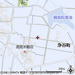 兵庫県小野市浄谷町2326周辺の地図