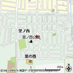 京都府城陽市久世里ノ西130周辺の地図