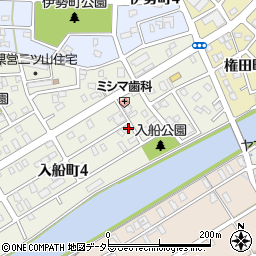 愛知県碧南市入船町4丁目30周辺の地図