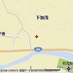 岡山県加賀郡吉備中央町下加茂1269周辺の地図