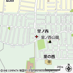 京都府城陽市久世里ノ西175-14周辺の地図