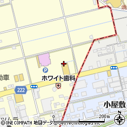 静岡県藤枝市築地306周辺の地図