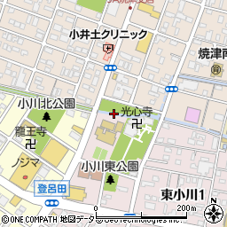 新赤塚橋周辺の地図