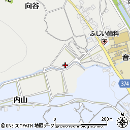 愛知県豊川市長沢町石塚周辺の地図