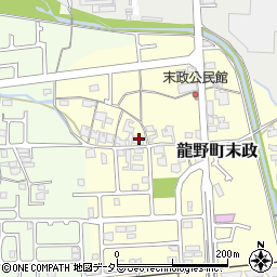 兵庫県たつの市龍野町末政56周辺の地図