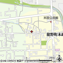 兵庫県たつの市龍野町末政50周辺の地図