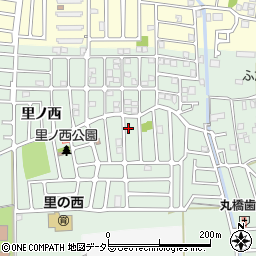 京都府城陽市久世里ノ西137-13周辺の地図