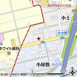ａｐｏｌｌｏｓｔａｔｉｏｎプリテール西焼津ＳＳ周辺の地図