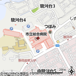 ドトールコーヒーショップ 藤枝市立総合病院店周辺の地図