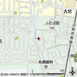 京都府城陽市久世北垣内116周辺の地図