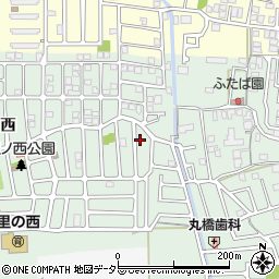 京都府城陽市久世里ノ西141-10周辺の地図