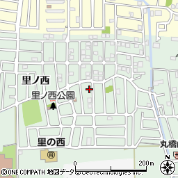 京都府城陽市久世里ノ西135周辺の地図