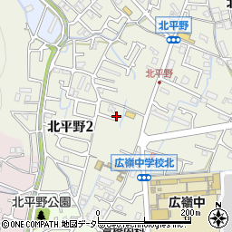 兵庫県姫路市北平野2丁目8-21周辺の地図