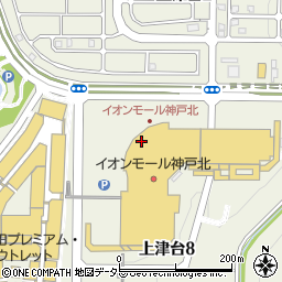 丸亀製麺 イオンモール神戸北店周辺の地図