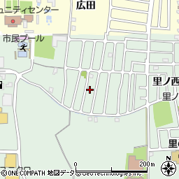 京都府城陽市久世里ノ西193-9周辺の地図