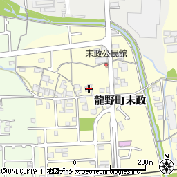 兵庫県たつの市龍野町末政59周辺の地図