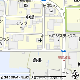 京都府八幡市上津屋中堤151周辺の地図