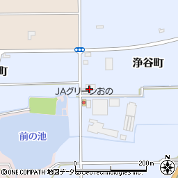 兵庫県小野市浄谷町3203周辺の地図