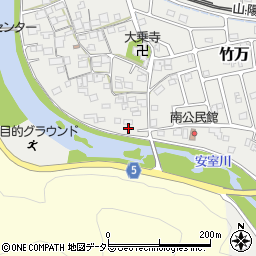 兵庫県赤穂郡上郡町竹万224周辺の地図