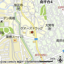 大阪府高槻市奈佐原元町38周辺の地図