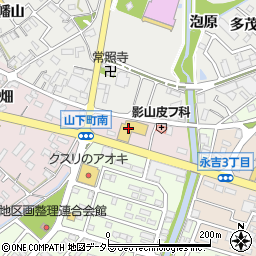 愛知県西尾市住崎町雁渕周辺の地図