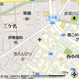 静岡県焼津市三ケ名1090周辺の地図