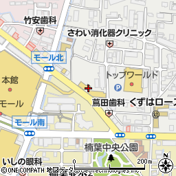 ネッツトヨタ大阪くず葉店周辺の地図