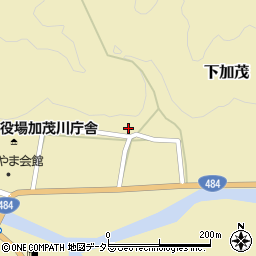 岡山県加賀郡吉備中央町下加茂1153周辺の地図