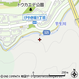 兵庫県川西市多田院5周辺の地図