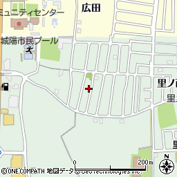 京都府城陽市久世里ノ西193-16周辺の地図