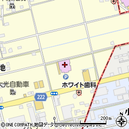 静岡県藤枝市築地293周辺の地図