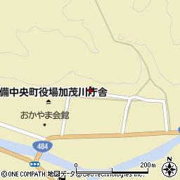 岡山県加賀郡吉備中央町下加茂1159周辺の地図