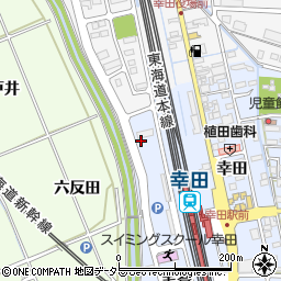 個別対応指導遊コム　幸田教室周辺の地図