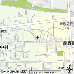 兵庫県たつの市龍野町末政45周辺の地図