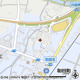 三重県亀山市川合町1540周辺の地図