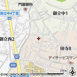 田寺メゾネットＣ周辺の地図