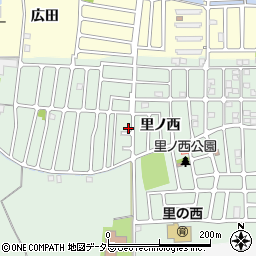 京都府城陽市久世里ノ西176-21周辺の地図