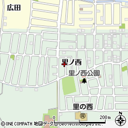 京都府城陽市久世里ノ西174-4周辺の地図