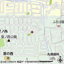 京都府城陽市久世里ノ西142周辺の地図