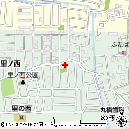 京都府城陽市久世里ノ西142-11周辺の地図