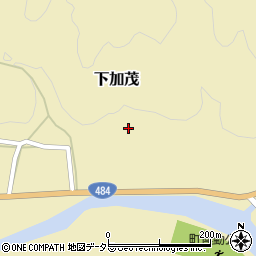 岡山県加賀郡吉備中央町下加茂1265周辺の地図